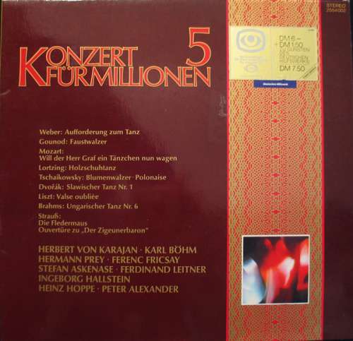 Bild Various - Konzert Für Millionen 5 (LP, Comp) Schallplatten Ankauf