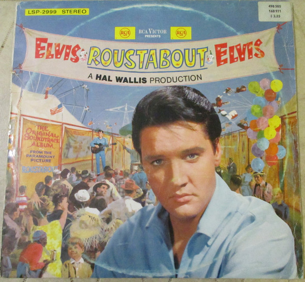 Cover Elvis Presley , With The The Jordanaires - Roustabout  (LP, Album, Ste) Schallplatten Ankauf