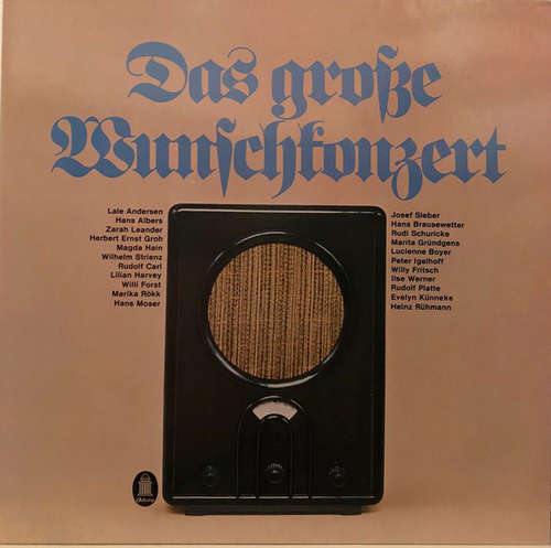Cover Various - Das Große Wunschkonzert (2xLP, Comp, Smplr, Gat) Schallplatten Ankauf