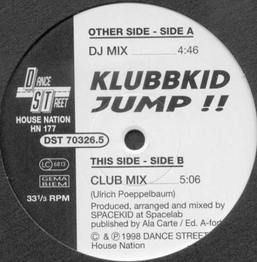 Cover Klubbkid - Jump !! (12) Schallplatten Ankauf