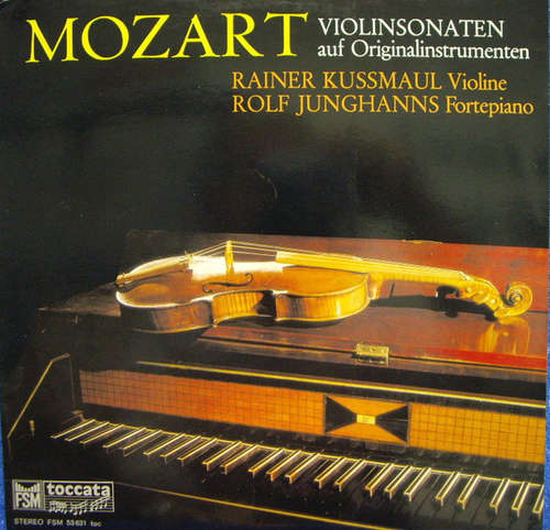 Cover Mozart*, Rainer Kussmaul, Rolf Junghanns - Violinsonaten Auf Originalinstrumenten (LP) Schallplatten Ankauf