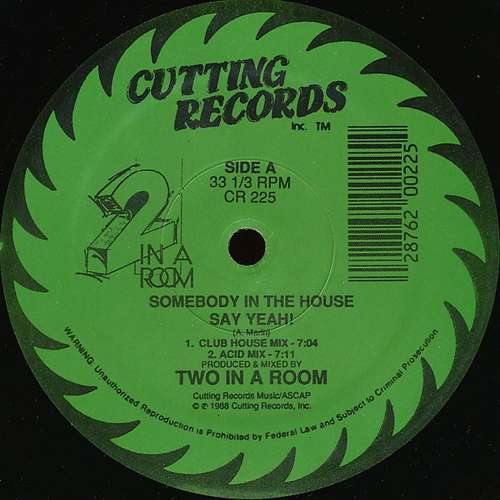Cover Two In A Room* - Somebody In The House Say Yeah! / A Passing Thought (12) Schallplatten Ankauf