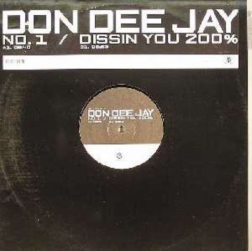 Cover Don Dee Jay - No. 1 / Dissin You 200% (12) Schallplatten Ankauf