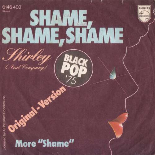 Cover Shirley (And Company)* - Shame, Shame, Shame (7, Single) Schallplatten Ankauf