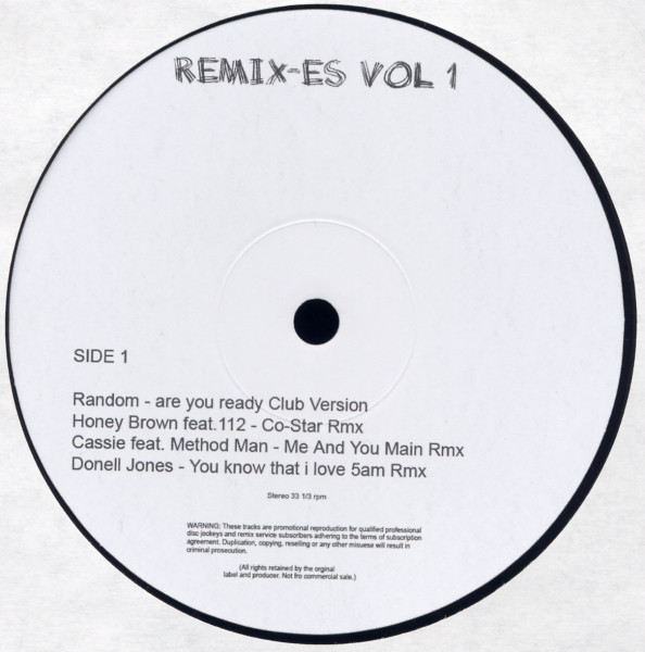 Bild Various - Remix-es Vol 1 (12, Promo, Unofficial) Schallplatten Ankauf