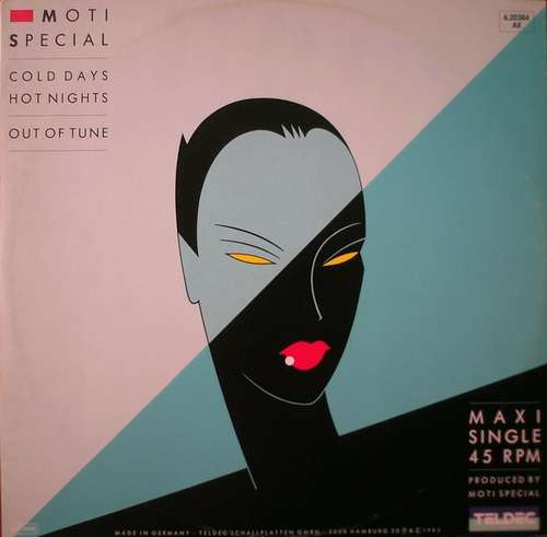 Cover Moti Special - Cold Days, Hot Nights / Out Of Tune (12, Maxi, Yel) Schallplatten Ankauf
