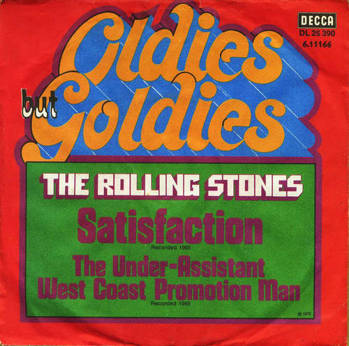 Cover The Rolling Stones - Satisfaction (7, Single, RE) Schallplatten Ankauf