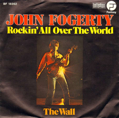 Cover John Fogerty - Rockin' All Over The World (7, Single, Mono) Schallplatten Ankauf