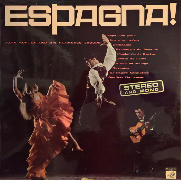 Cover Juan Montez and his Flamenco troupe - Espagna! (LP, Album, Mono) Schallplatten Ankauf