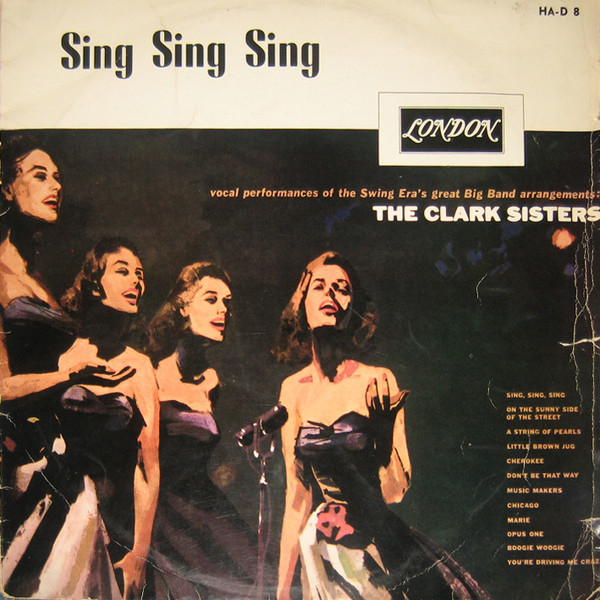 Cover The Clark Sisters (2) - Sing Sing Sing (LP, Album, Mono, bla) Schallplatten Ankauf