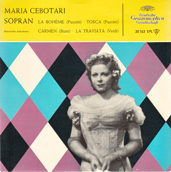 Bild Maria Cebotari - Puccini*, Bizet*, Verdi* - La Bohème • Tosca • Carmen • La Traviata (7, EP, Mono) Schallplatten Ankauf