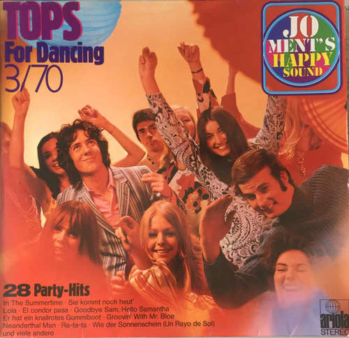 Cover Jo Ment's Happy Sound - Tops For Dancing 3/70  (LP, Album) Schallplatten Ankauf