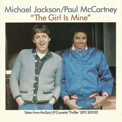 Cover Michael Jackson / Paul McCartney - The Girl Is Mine (7, Single) Schallplatten Ankauf