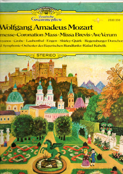 Cover Wolfgang Amadeus Mozart - Krönungsmesse ● Missa Brevis ● Ave Verum (LP, Album) Schallplatten Ankauf