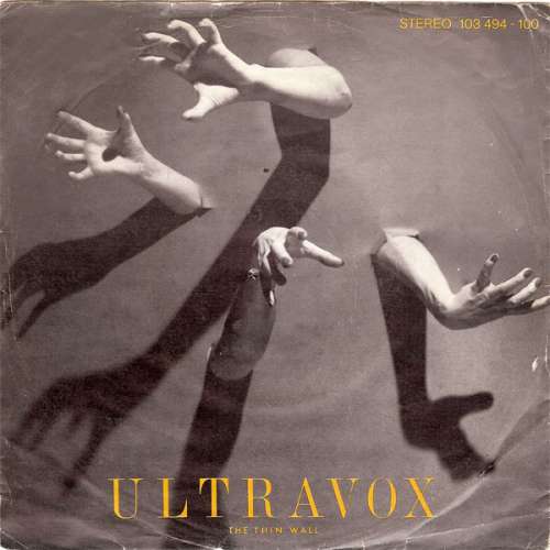 Cover Ultravox - The Thin Wall (7, Single) Schallplatten Ankauf