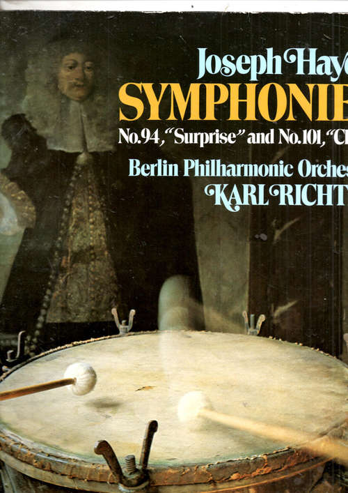 Cover Joseph Haydn - Symphonies No.94, Surprise Ans No.101, Clock (LP) Schallplatten Ankauf