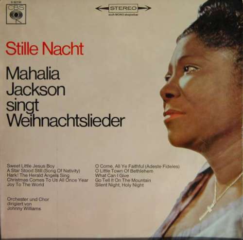 Cover Mahalia Jackson - Stille Nacht - Mahalia Jackson Singt Weihnachtslieder (LP, Album, RE) Schallplatten Ankauf