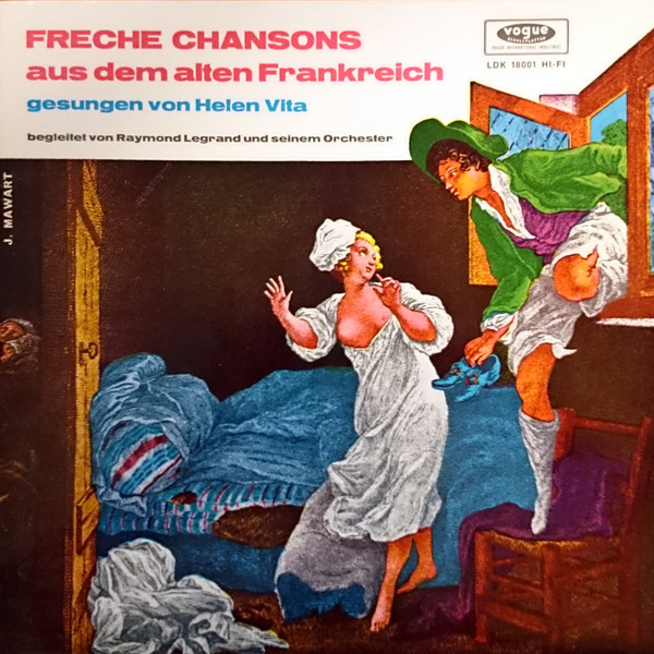 Cover Helen Vita - Freche Chansons Aus Dem Alten Frankreich (LP, Album, Mono) Schallplatten Ankauf