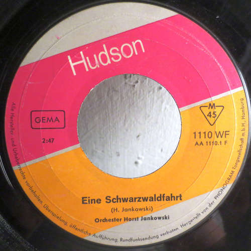 Cover Orchester Horst Jankowski* - Eine Schwarzwaldfahrt / Ein Hoch Der Liebe (7, Single, Gat) Schallplatten Ankauf