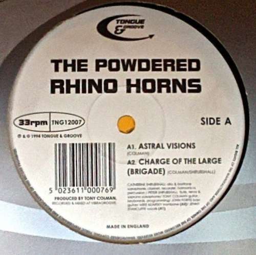 Cover The Powdered Rhino Horns - Astral Visions (12) Schallplatten Ankauf