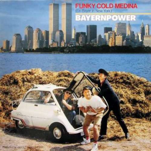 Cover Bayernpower - Funky Cold Medina (Ein Bayer In New York) (12) Schallplatten Ankauf