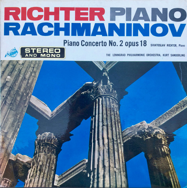 Cover Sviatoslav Richter Richter Piano Rachmaninov* - Leningrad Philharmonic Orchestra The Leningrad Philharmonic Orchestra,  Kurt Sanderling - Piano Concerto No. 2 Opus 18 (LP) Schallplatten Ankauf