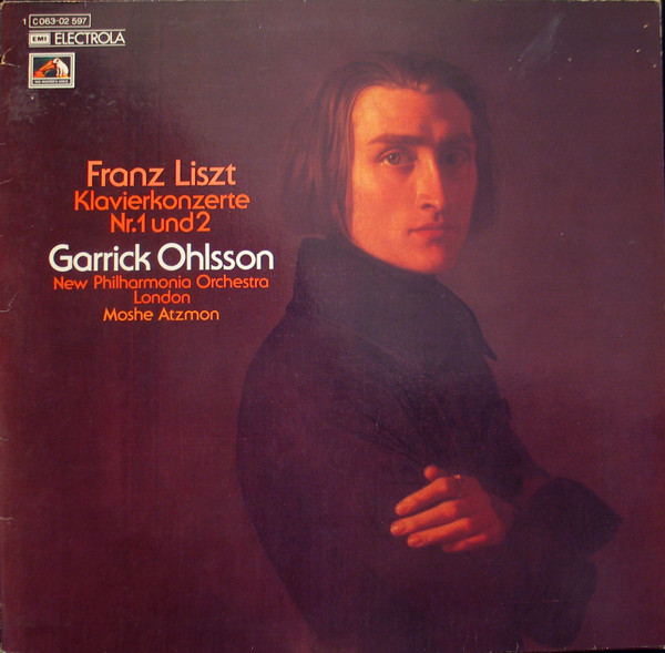 Cover Franz Liszt - Garrick Ohlsson, New Philharmonia Orchestra London*, Moshe Atzmon - Klavierkonzerte Nr. 1 Und 2 (LP) Schallplatten Ankauf