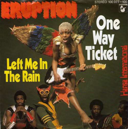 Cover Eruption (4) - One Way Ticket (7, Single) Schallplatten Ankauf