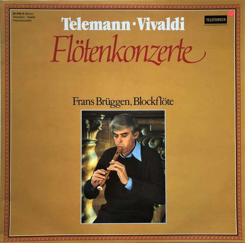 Cover Telemann* • Vivaldi* / Frans Brüggen - Flötenkonzerte (LP, S/Edition) Schallplatten Ankauf