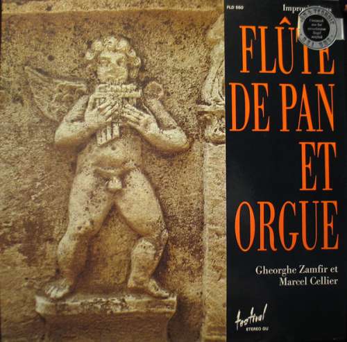 Cover Gheorghe Zamfir et Marcel Cellier - Improvisations Flûte De Pan Et Orgue (LP, Album) Schallplatten Ankauf