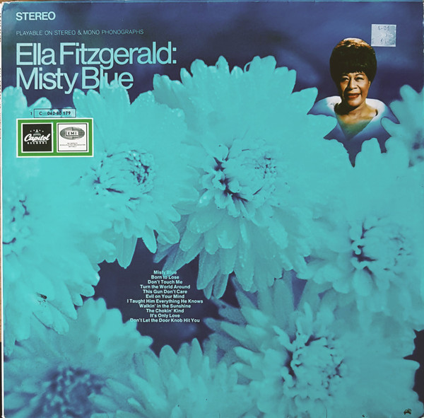 Bild Ella Fitzgerald - Misty Blue (LP, Album) Schallplatten Ankauf