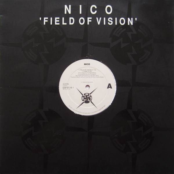 Cover Nico - Field Of Vision (12) Schallplatten Ankauf