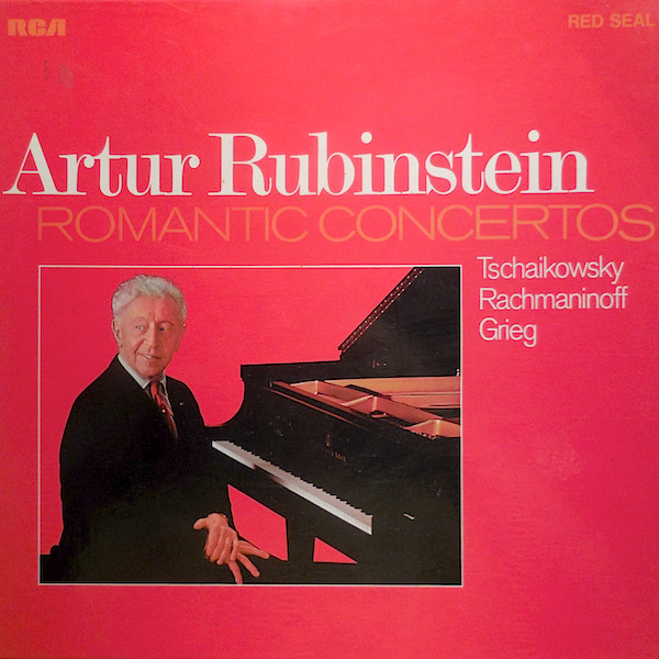 Bild Artur Rubinstein* - Tschaikowsky*, Rachmaninoff*, Grieg* - Romantic Concertos (2xLP + Box, Comp) Schallplatten Ankauf