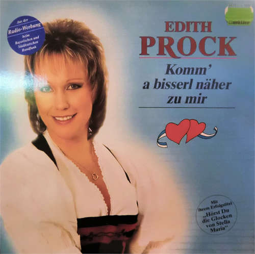 Cover Edith Prock - Komm' A Bisserl Naher Zu Mir (LP) Schallplatten Ankauf