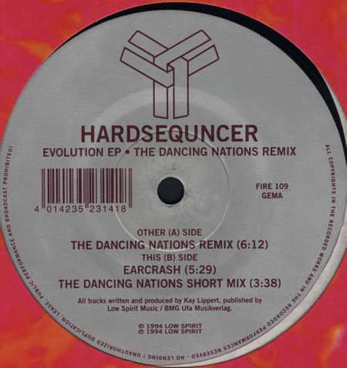 Cover Hardsequencer - Evolution EP (The Dancing Nations Remix) (12, EP) Schallplatten Ankauf