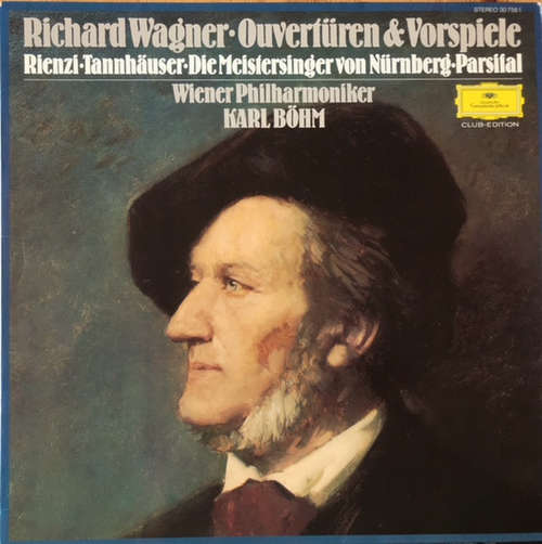 Cover Richard Wagner - Ouvertüren & Vorspiele (LP, Comp, Club) Schallplatten Ankauf