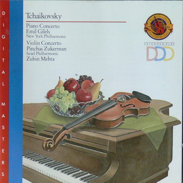 Bild Tchaikovsky*, Emil Gilels, Pinchas Zukerman, Zubin Mehta - Piano Concerto, Violin Concerto (CD, Comp, RE) Schallplatten Ankauf