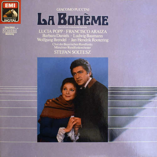 Cover Giacomo Puccini, Stefan Soltesz, Münchner Rundfunkorchester - La Bohème (Querschnitt In Deutsche Sprache) (LP, Album) Schallplatten Ankauf