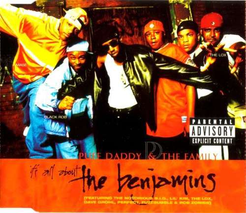 Cover Puff Daddy & The Family Featuring The Notorious B.I.G.*, Lil' Kim, The Lox, Dave Grohl, Perfect (2), Fuzzbubble & Rob Zombie - It's All About The Benjamins (CD, Maxi) Schallplatten Ankauf