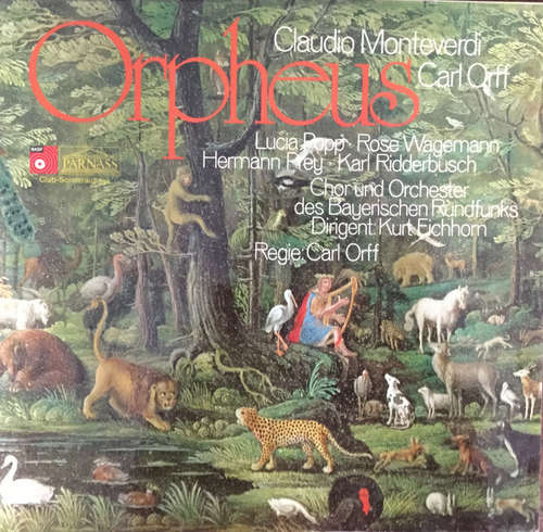 Cover Carl Orff, Hermann Prey, Rose Wagemann, Lucia Popp, Karl Ridderbusch -  Orpheus (LP, Club) Schallplatten Ankauf