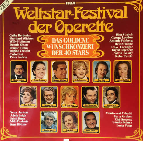 Cover Various - Weltstar-Festival Der Operette (2xLP, Album) Schallplatten Ankauf