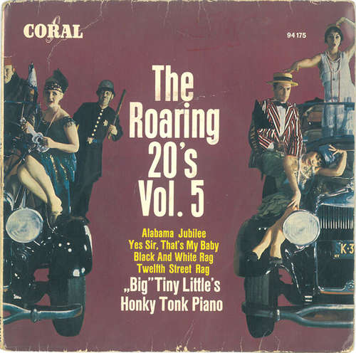 Cover Big Tiny Little - The Roaring 20's Vol. 5 - ,,Big'' Tiny Little's Honky Tonk Piano (7, EP) Schallplatten Ankauf