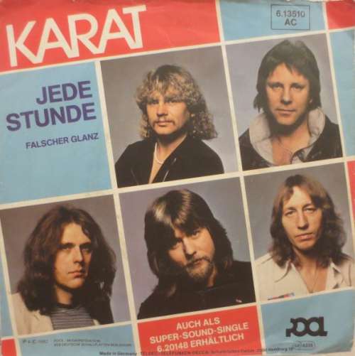 Cover Karat - Jede Stunde (7, Single) Schallplatten Ankauf