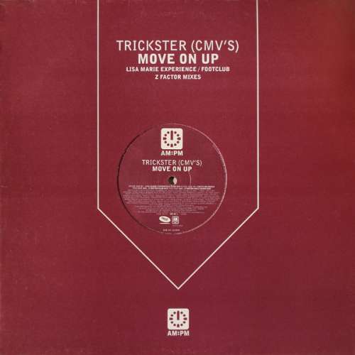 Cover Trickster (CMV's) - Move On Up - (Lisa Marie Experience / Footlclub / Z Factor Mixes) (12) Schallplatten Ankauf
