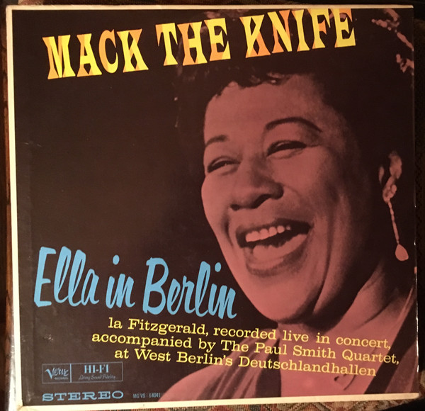 Cover Ella Fitzgerald - Mack The Knife - Ella In Berlin (LP, Album, RP) Schallplatten Ankauf