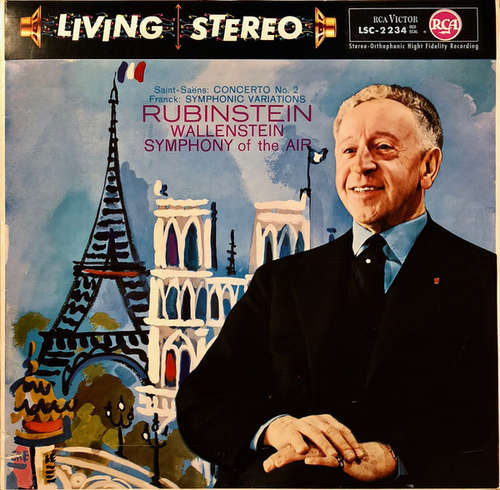 Bild Rubinstein* - Saint-Saëns* - Franck* - Saint-Saëns: Concerto No.2 - Franck: Symphonic Variations (LP) Schallplatten Ankauf