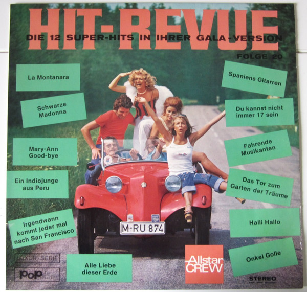 Bild Die Allstar-Crew - Hit Revue - Die 12 Super Hits In Ihrer Gala-Version - Folge 20 (LP, Comp) Schallplatten Ankauf