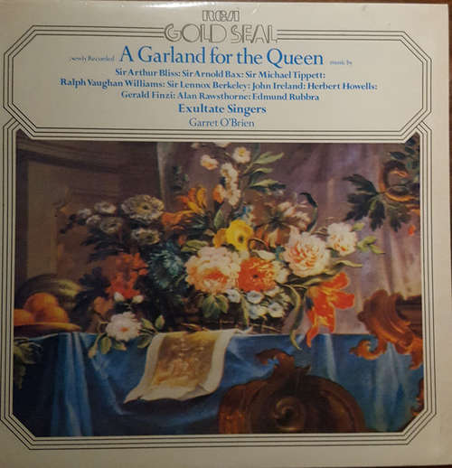 Cover Exultate Singers, Garrett O'Brien - A Garland For The Queen (LP) Schallplatten Ankauf