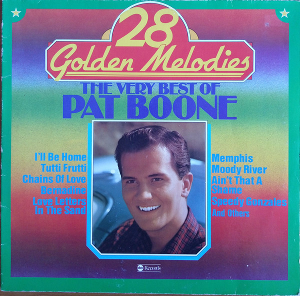 Cover Pat Boone - 28 Golden Melodies - The Very Best Of Pat Boone (2xLP, Comp) Schallplatten Ankauf