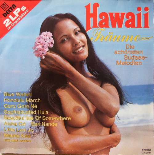 Cover The Daikiki And His Music Of The Isle, Caruana And His Magic Hawaii Guitar - Hawaii Träume (2xLP, Album, Gat) Schallplatten Ankauf